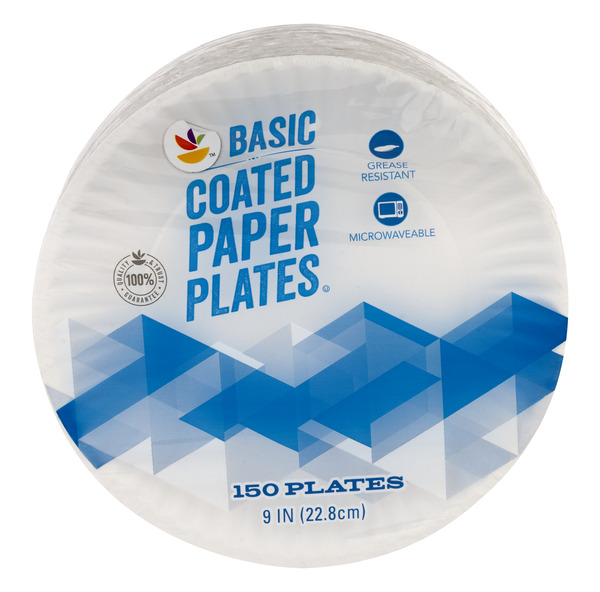 Save on Stop & Shop Basic Heavy Duty Paper Plates 9 inch Order