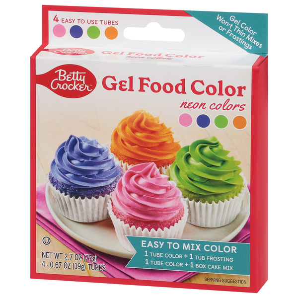 Great Value Gel Food Colors, Classic - 2.7 oz