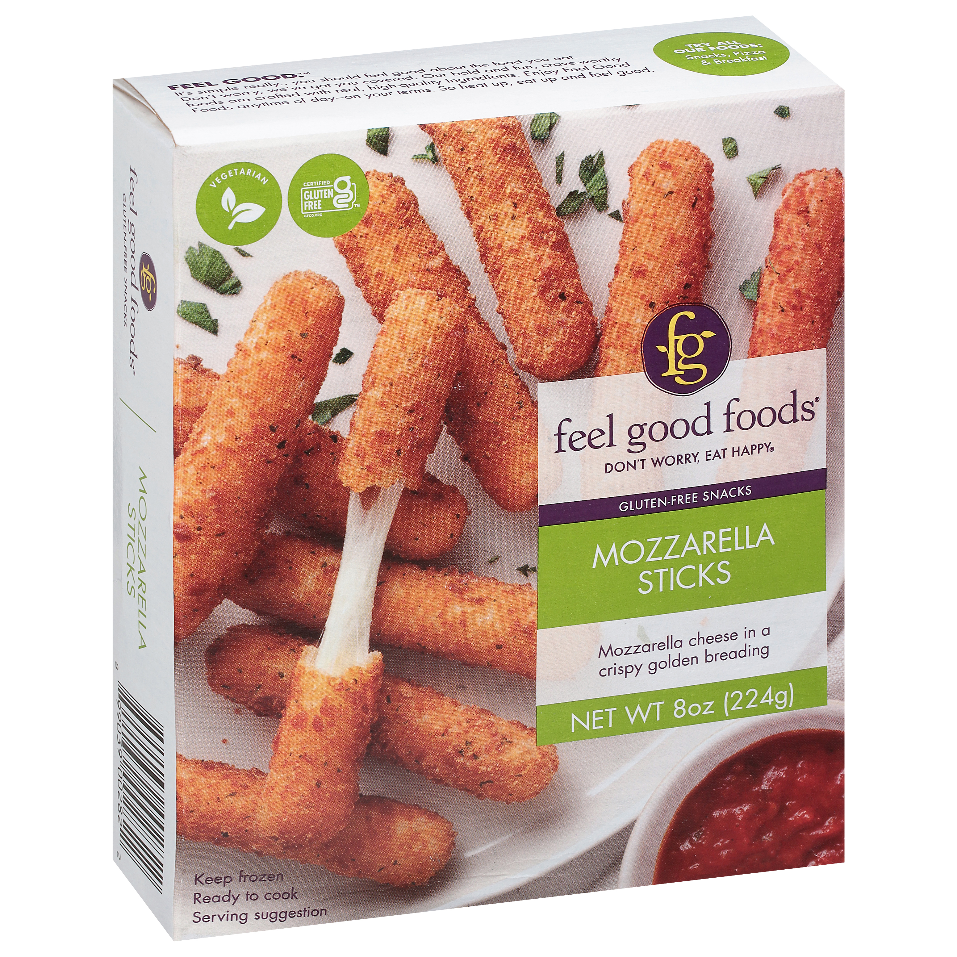 Feel Good Foods™ Mozzarella Sticks, 8 oz - Kroger