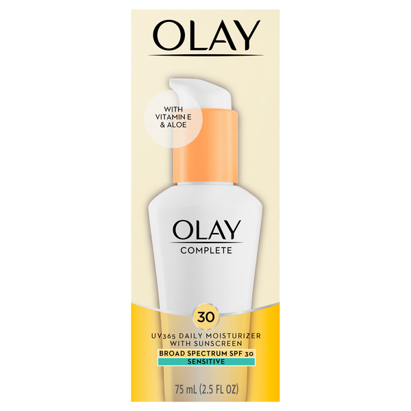 Olay Complete Moisturizer All Day Sensitive Skin SPF 30 2.5 oz