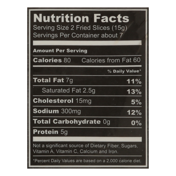 Nutritional Panel