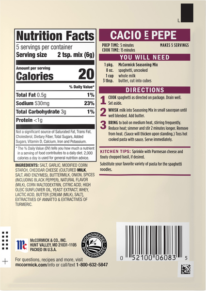 Back of Pack