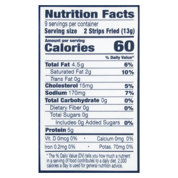 Nutritional Panel