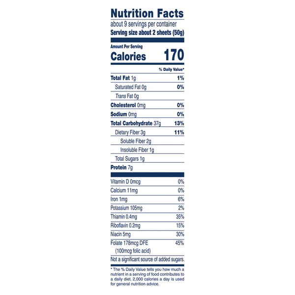Barilla Lasagna Noodles Nutrition Label edu.svet.gob.gt