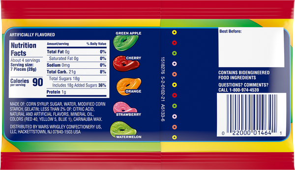 Back of Pack
