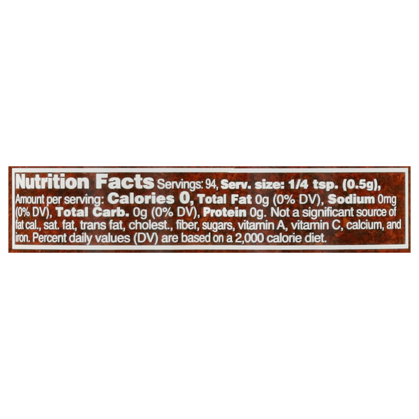 Nutritional Panel
