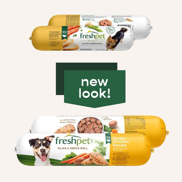 Freshpet Select Refrigerated Dog Food Tender Chicken Slice Serve