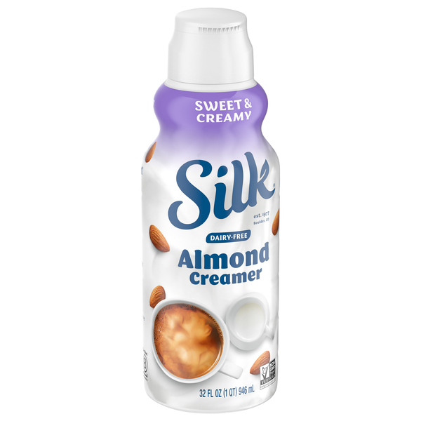 Silk Soy Creamer Original Dairy-Free Refrigerated