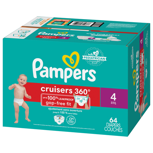 Pampers 360 best sale fit size 4