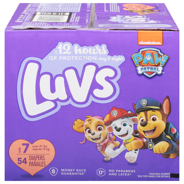 Baby diapers luvs shop