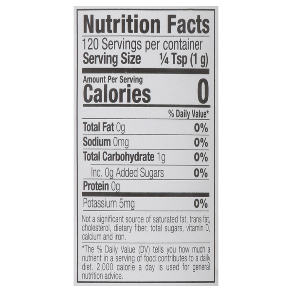 Nutritional Panel
