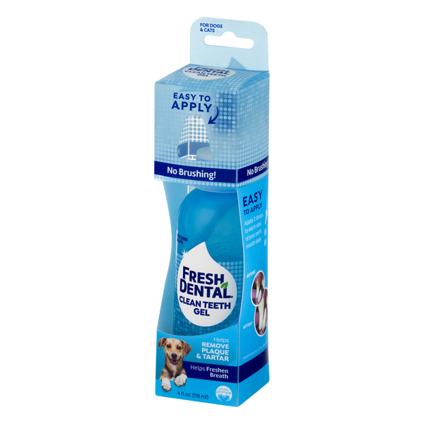 Natural Promise Fresh Dental Clean Teeth Gel for Cats Dogs Fresh