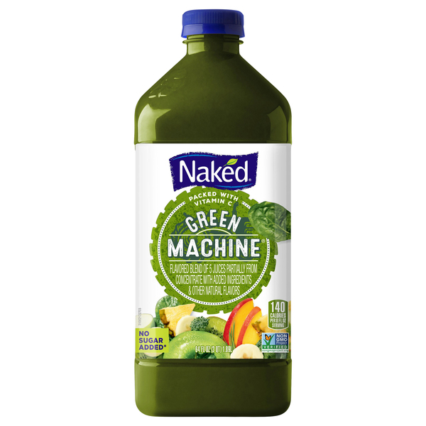 Naked Green Machine Boosted Smoothie Fresh 64 oz btl GIANT