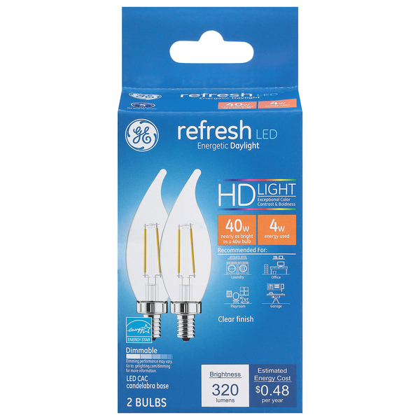 Ge refresh hotsell led candelabra