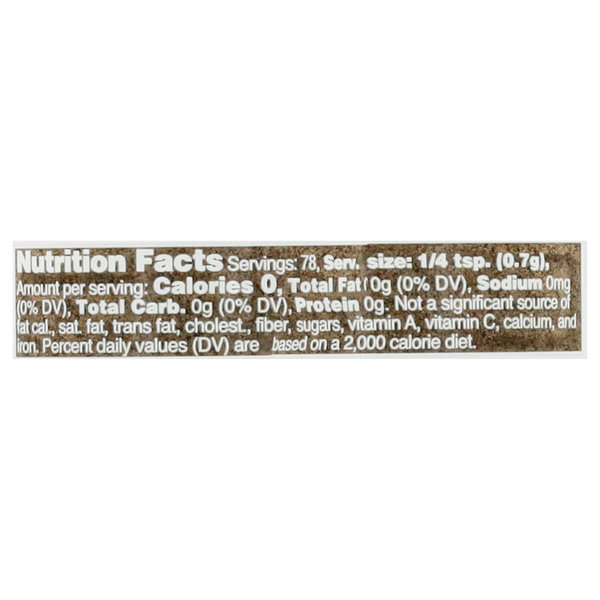 Nutritional Panel