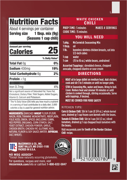 Back of Pack