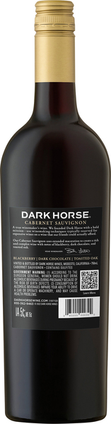 Dark Horse California Cabernet Sauvignon Wine - 750 ml btl Dark Horse California Cabernet Sauvignon Wine - 750 ml btl