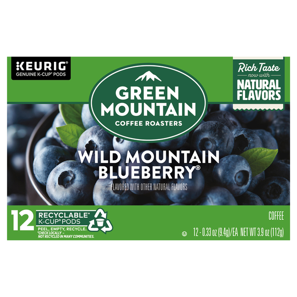 Green mountain wild blueberry coffee sales