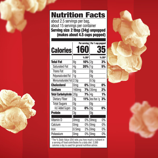 Orville redenbacher popcorn sales