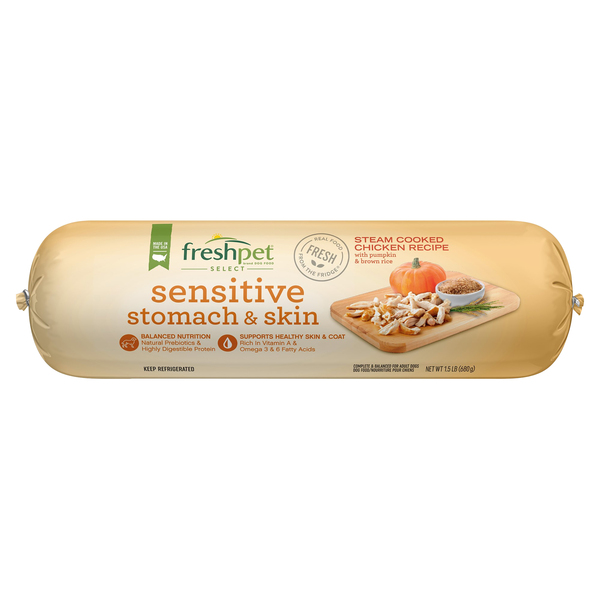 Freshpet dog top food rolls