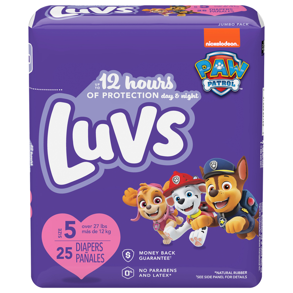Baby hotsell diapers luvs