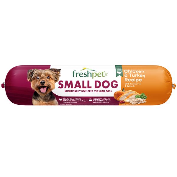 Freshpet dog food for small dogs clearance