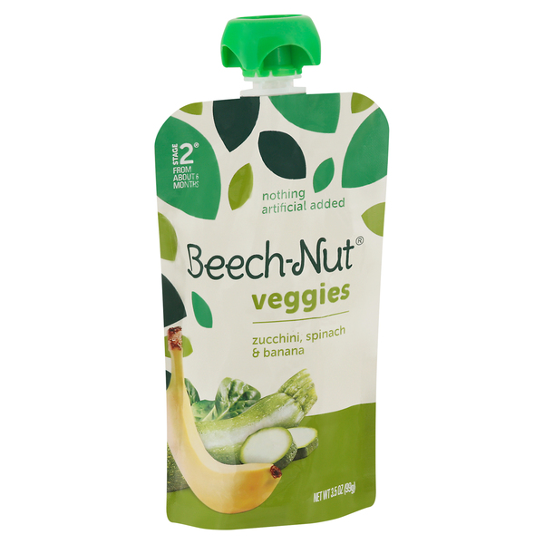 Beech Nut Stage 2 Baby Food Veggies Zucchini Spinach Banana