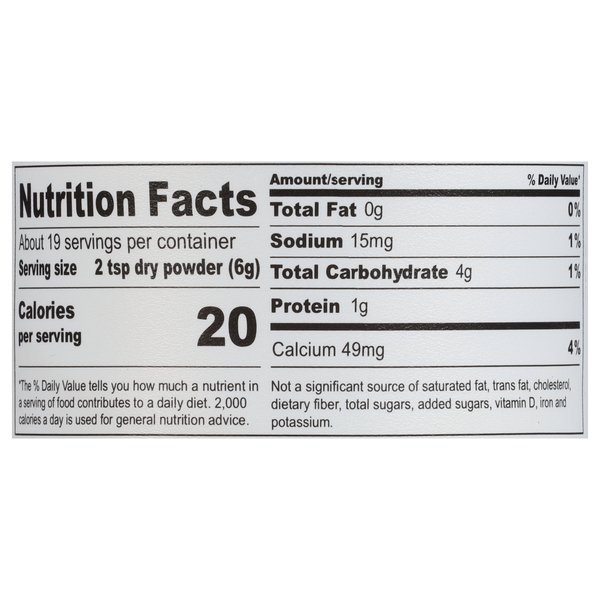 Nutritional Panel