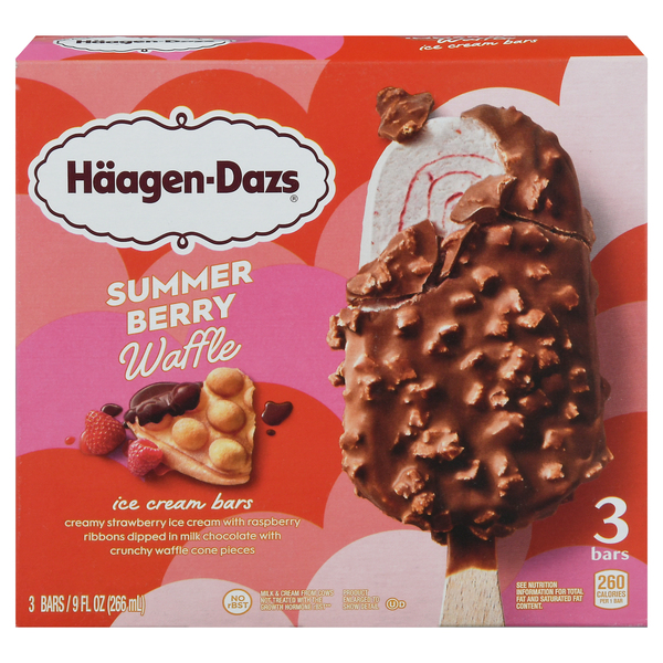 Haagen daz sales ice cream bar
