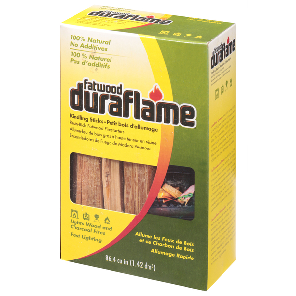 Duraflame Fatwood Firelighters Fast Lighting Resin Wood Starters - 2 lb box  | Giant