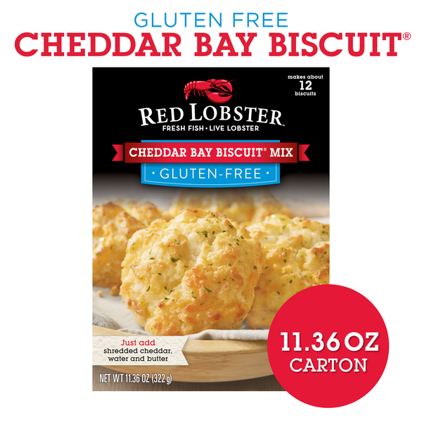 Red Lobster Cheddar Bay Biscuit Mix, Garlic Herb Seasoning Included,  11.36-ounce Boxes (Pack of 12)