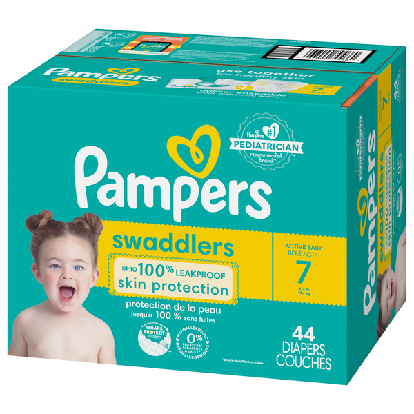 Pampers swaddlers 2025 size 7