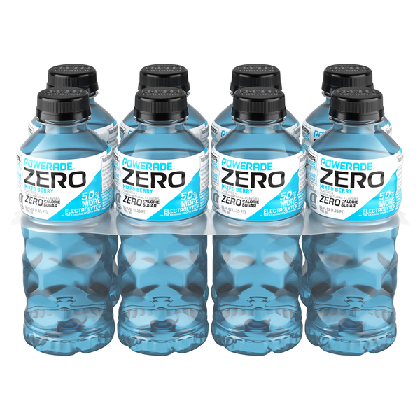 Powerade Zero Sugar Sports Drink Mixed