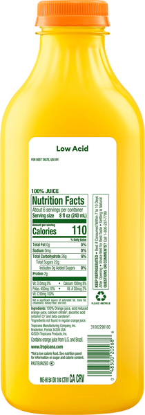 Tropicana low acid new arrivals