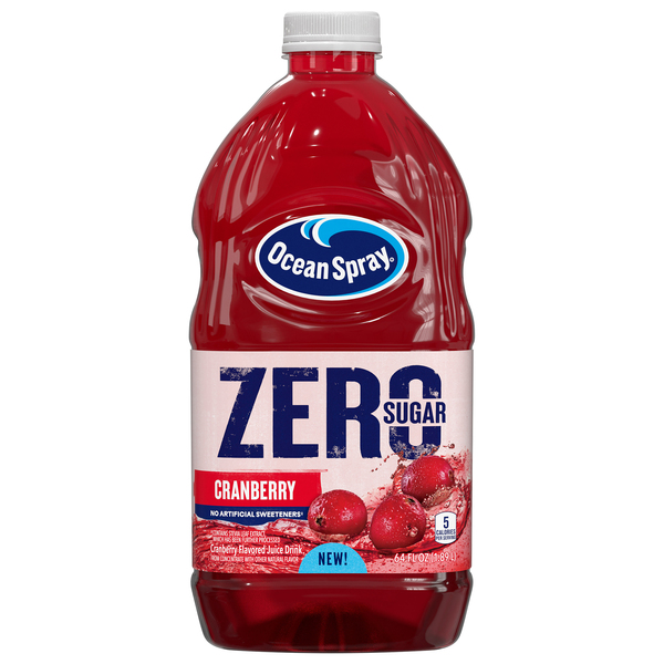 Ocean Spray Zero Sugar Cranberry Juice 64 oz btl MARTIN S