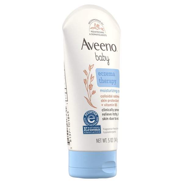 Aveeno Baby Eczema Therapy Moisturizing Cream Fragrance Free 5