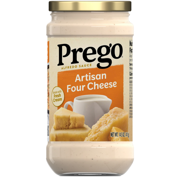 Prego Pasta Sauce, Homestyle Alfredo Sauce, 14.5 Ounce Jar - DroneUp  Delivery