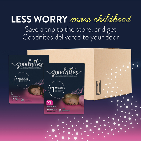 Goodnites Boys' Nighttime Bedwetting Underwear Size S/M (43-68 lbs), 14 ct  - Pick 'n Save
