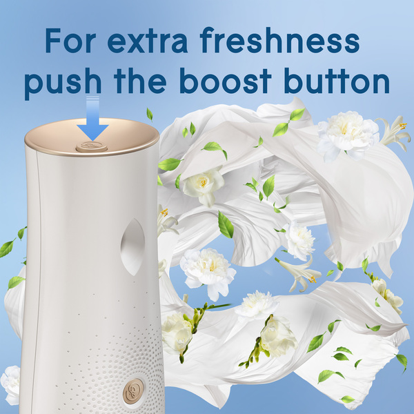 Glade Clean Linen Air Freshener Automatic Spray Starter Kit 1 ct pkg GIANT