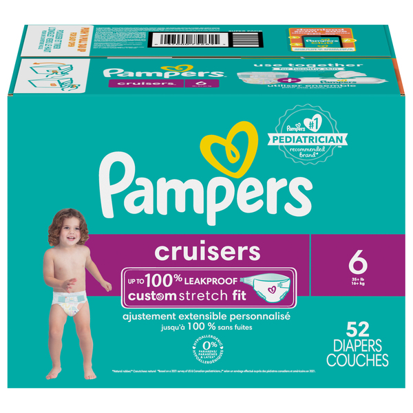 Pampers cruisers wetness indicator sales