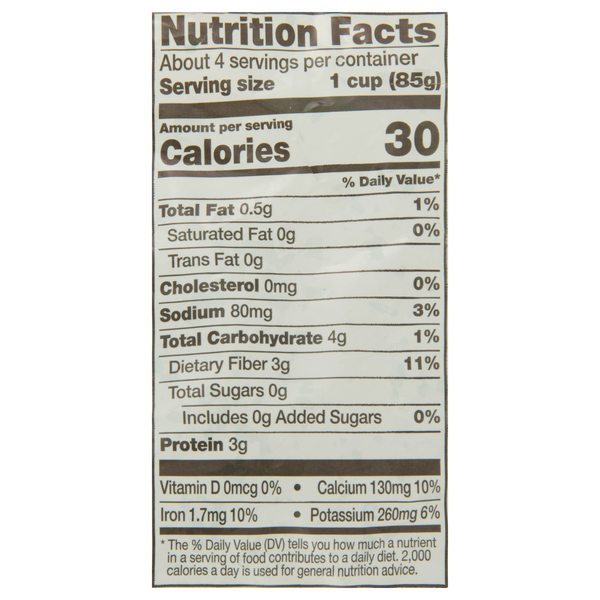 Nutritional Panel