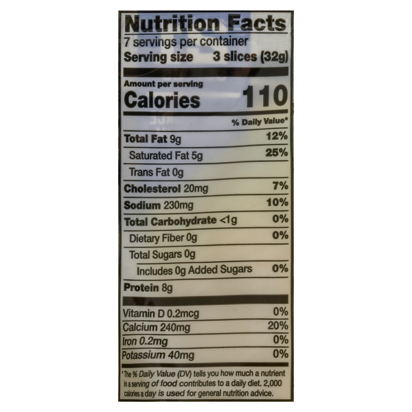 Nutritional Panel