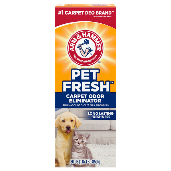 Arm Hammer Pet Fresh Carpet Odor Eliminator Plus Oxi Clean 30 oz box Giant