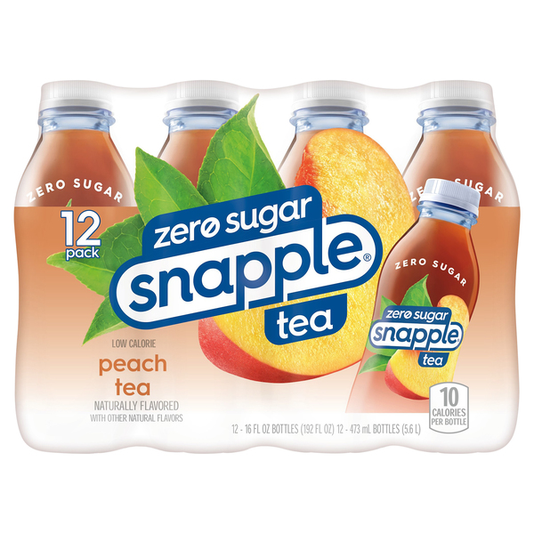 Snapple Peach Tea, 6 count