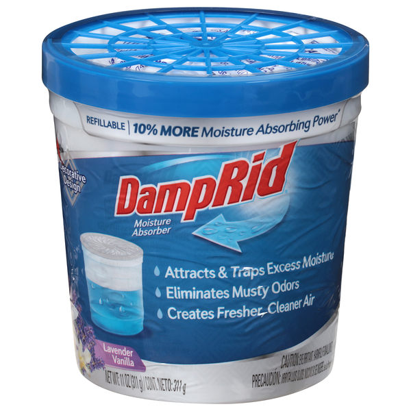 DampRid Moisture Absorber Refill Lavender Vanilla - 11 oz tub