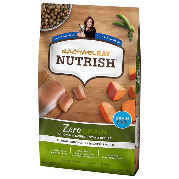 Rachael Ray Nutrish Grain Free Chicken Sweet Potato Dry Dog Food 13 lb bag Stop Shop
