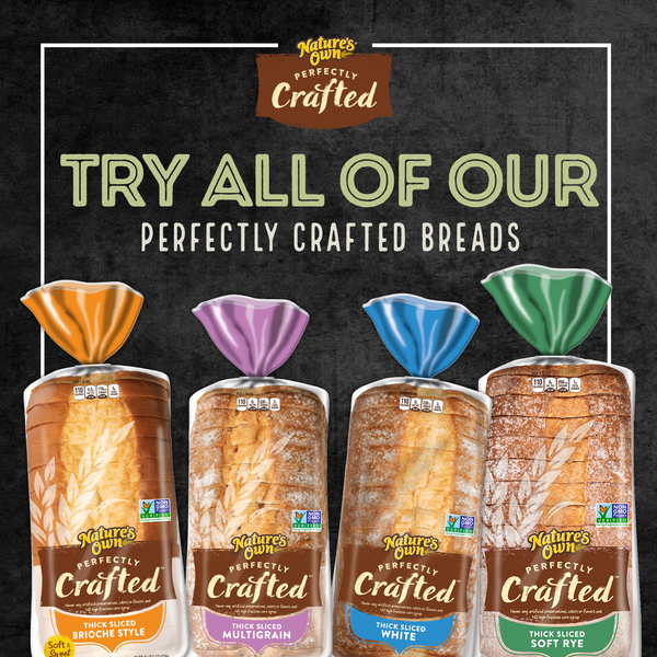 Nature Valley Bread Nature's Own Perfectly Crafted Thick Sliced White