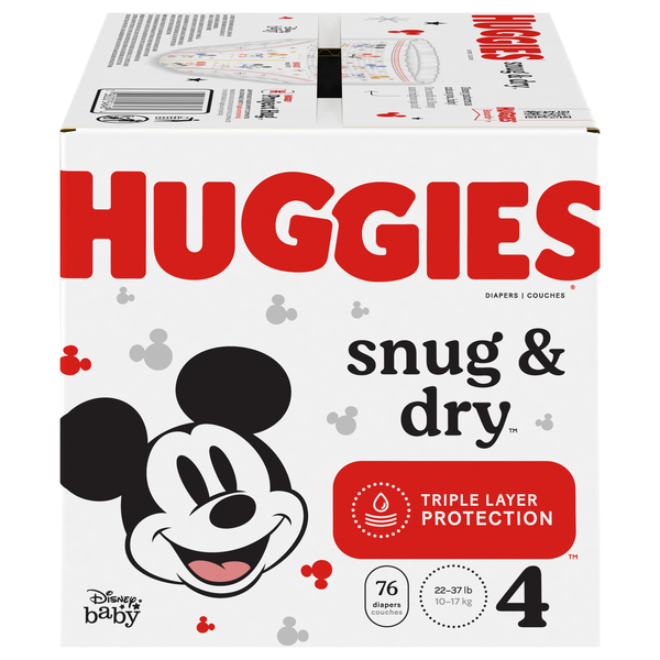 Save on Huggies Snug & Dry Disney Baby Size 5 Diapers 27+ lbs Order Online  Delivery