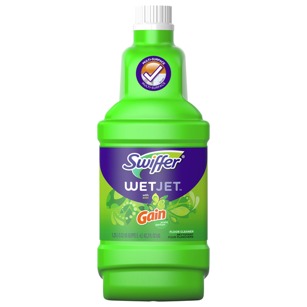 Swiffer WetJet Multi-purpose Floor Cleaner Solution Refill, Open Window  Fresh Scent, 1.25L, (Pack of 6)