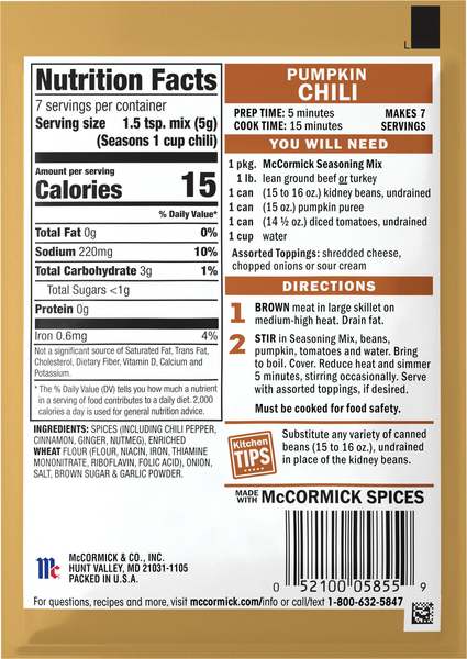 Back of Pack